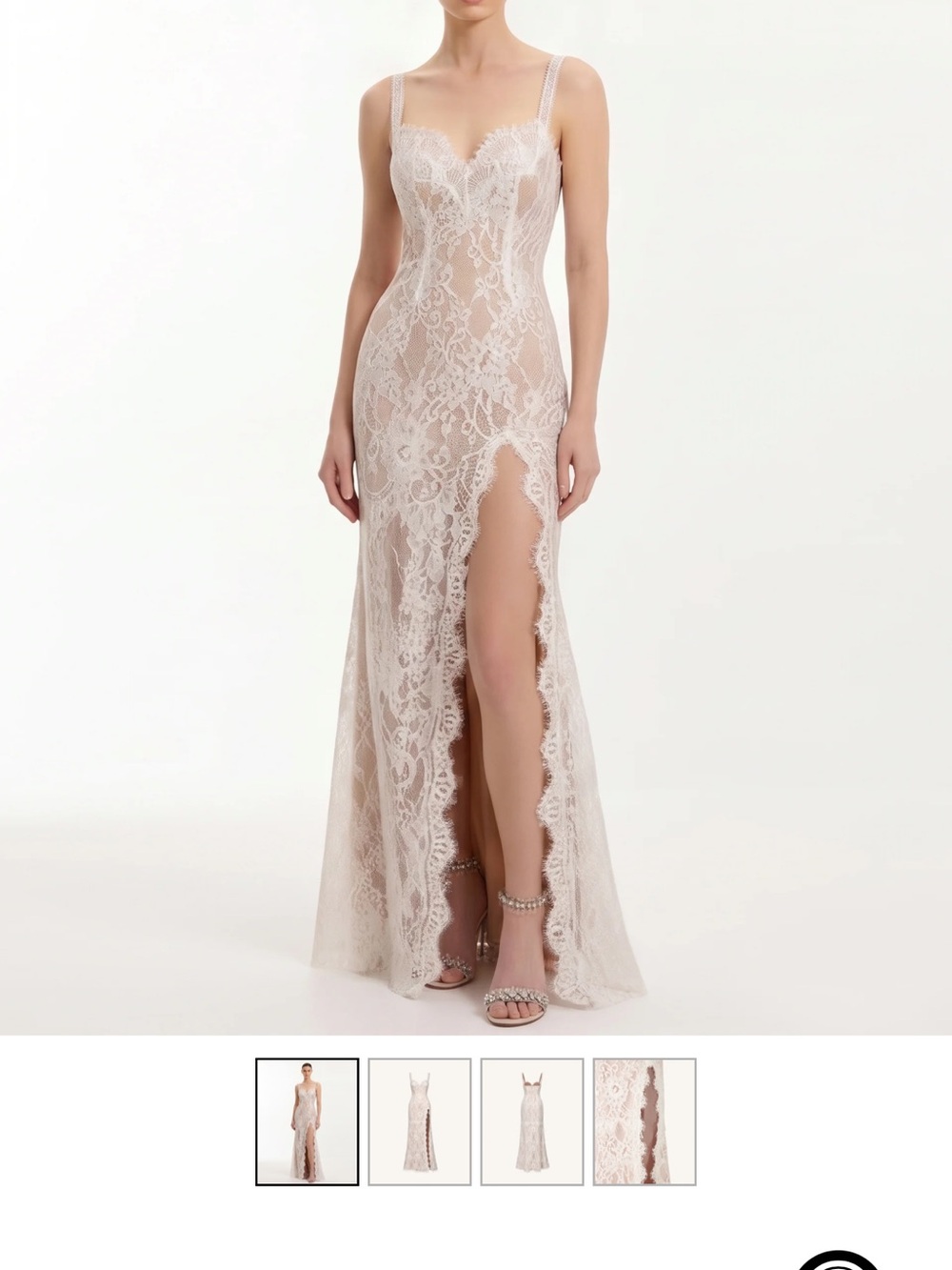 JW Pei White Lace Dress NWT